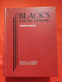 BLACKS LAW DICTIONARY（SEVENTH EDITION）