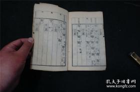 清，和刻本《和汉史略字引 》一厚册全