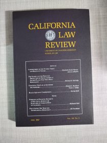 多期可选 california law review 2023年单本价