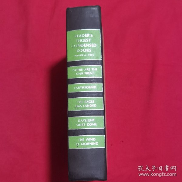 Reader's Digest Condensed Books (Volume 4 1975) 英文原版《读者文摘浓缩书籍（第4卷，1975年）》