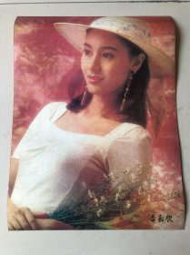90年代当红女星塑膜海报（李嘉欣）