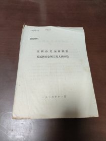 迟群给毛远新的信，毛远新给宗明兰等人的回信.....16开3268