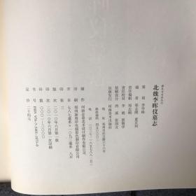 北魏李晖仪墓志/稀见古石刻丛刊.