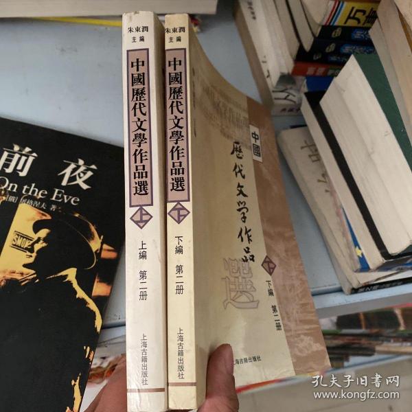 中国历代文学作品  上 （上编 第二册）