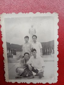 1960年代《老照片》湖大广场（毛主席像）