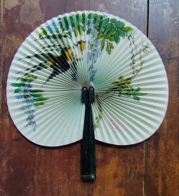 折叠开屏纸扇（5）