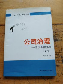公司治理：现代企业制度新论（第二版）