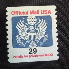 USA101美国公事票1983年国徽29c 新 1枚 小票 品相如图