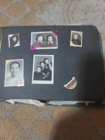 老相册家庭照片一本50-60年代