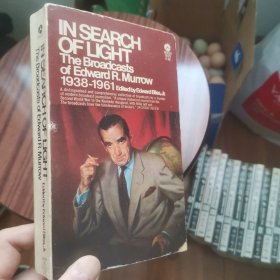 英文原版 一个美国导演的自传？懂得看图 in search of light the broadcasts of edward r .murrow 1938—1961