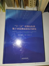 十三五时期山东省地下水监测成果综合研究