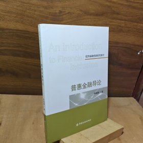 普惠金融导论 经济金融名家系列教材