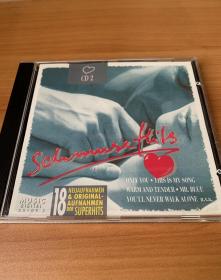 CD欧版，《浪漫与柔情》经典流行歌曲，一套3盘合售（1993年出品）
