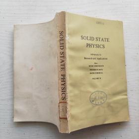 SOLID STATE PHYSICS 固体物理学 第32卷（英文）
