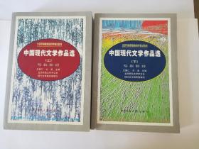 中国现代文学作品选(上下册)