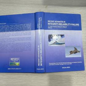 英文原版 IRF2013 recent advances in integrity-reliability-failure16开精装本(附光盘)