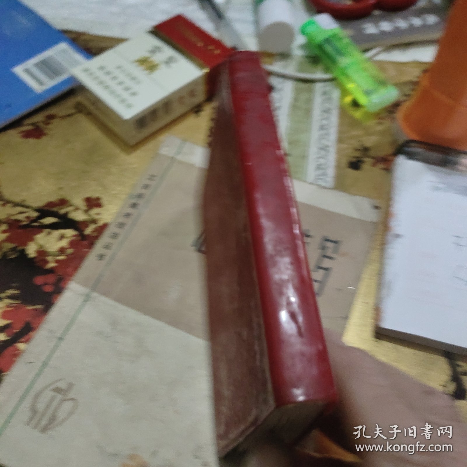 ***文献系列：红塑料红皮软精装64K《学习毛主席军事著作，参考资料（一）》。