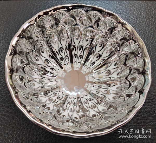 福建龙窑柴烧精品《银羽孔雀》主人杯(工艺师现场开窑，千里挑一，口经9.5厘米，高5厘米，心爱之物，有缘人私聊)