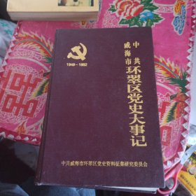 中共威海市环翠区党史大事记1949——1992