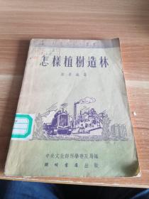 科学普及小丛书《怎样植树造林》1951年一版一印