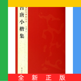 晋唐小楷集/中国历代碑帖珍品