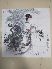 张广才，人物画