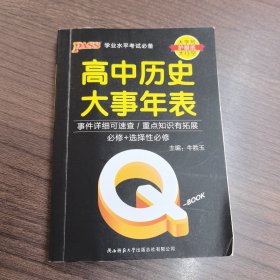 高中历史大事年表/学业水平考试必备