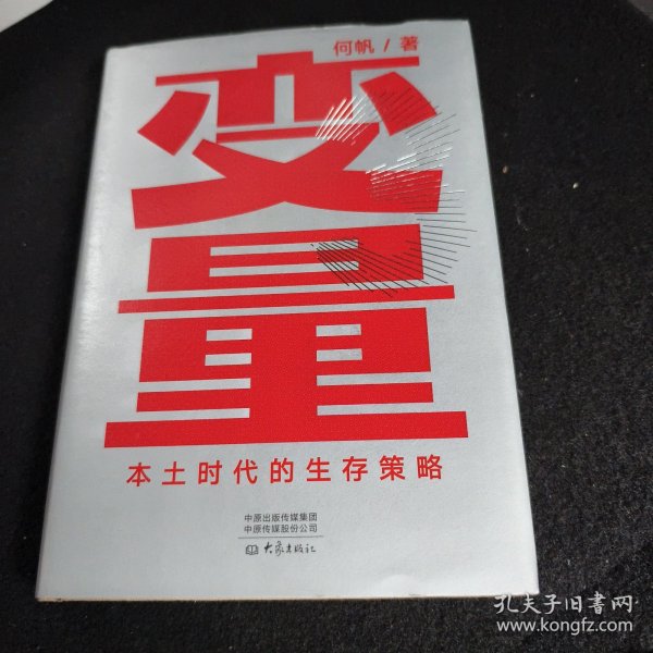 变量：本土时代的生存策略（罗振宇2021年跨年演讲郑重推荐，著名经济学者何帆全新力作）