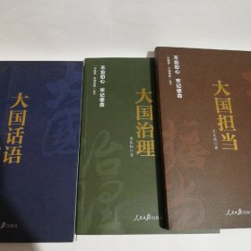 《中国梦·中国道路》丛书—大国担当 大国话语 大国治理3册合售
