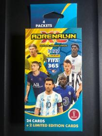 帕尼尼 Panini 2022 FIFA 365 官方球星卡 盒装 4包 限量卡 现货 全新