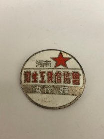 河南省汝南县卫生工作者协会纪念章