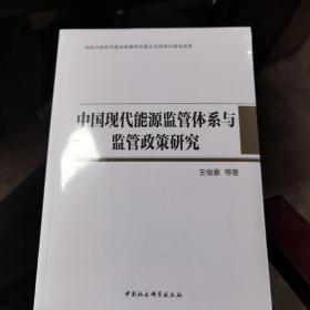 中国现代能源监管体系与监管政策研究