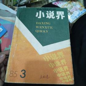 小说界 1985年第三期