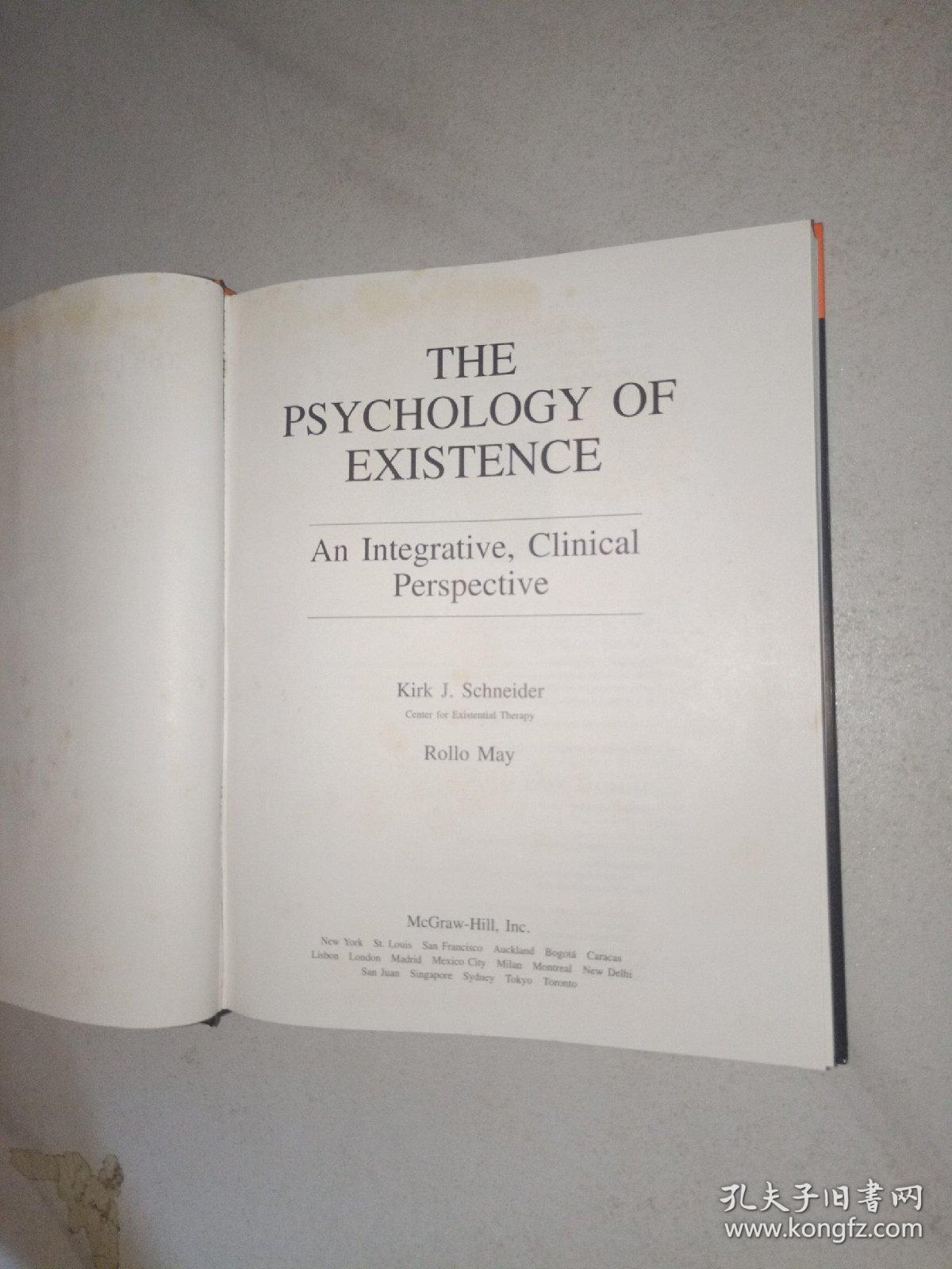 The Psychology Of Existence