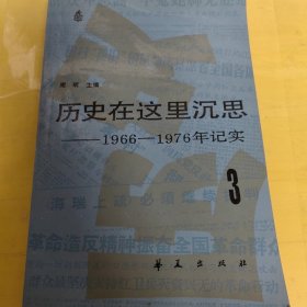 C01-19-3历史在这里沉思3：1966-1976年记实