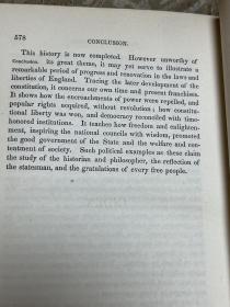 英国宪政史 The consititutional history of England
Thomas Erskine May是一位英国政治家和法学家，以其对议会程序和宪法的研究而闻名。他是英国议会制度和宪政的权威，被誉为“议会程序之父”，他的著作被视为议会制度和宪政研究的经典之作，对于理解和塑造现代议会制度和宪政具有重要影响。
摩洛哥羊皮装帧，罕见封面、环衬、书口同花。