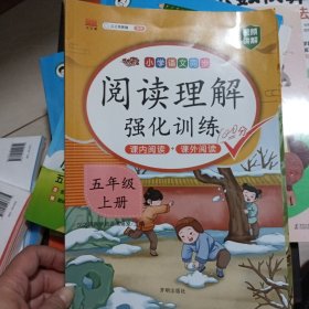 汉之简注音小学生五年级上册阅读理解强化训练人教部编版小学生语文课内课外同步阅读书