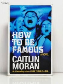 凯特琳·莫兰《如何出名》  How to Be Famous by Caitlin Moran（英国文学）英文原版书