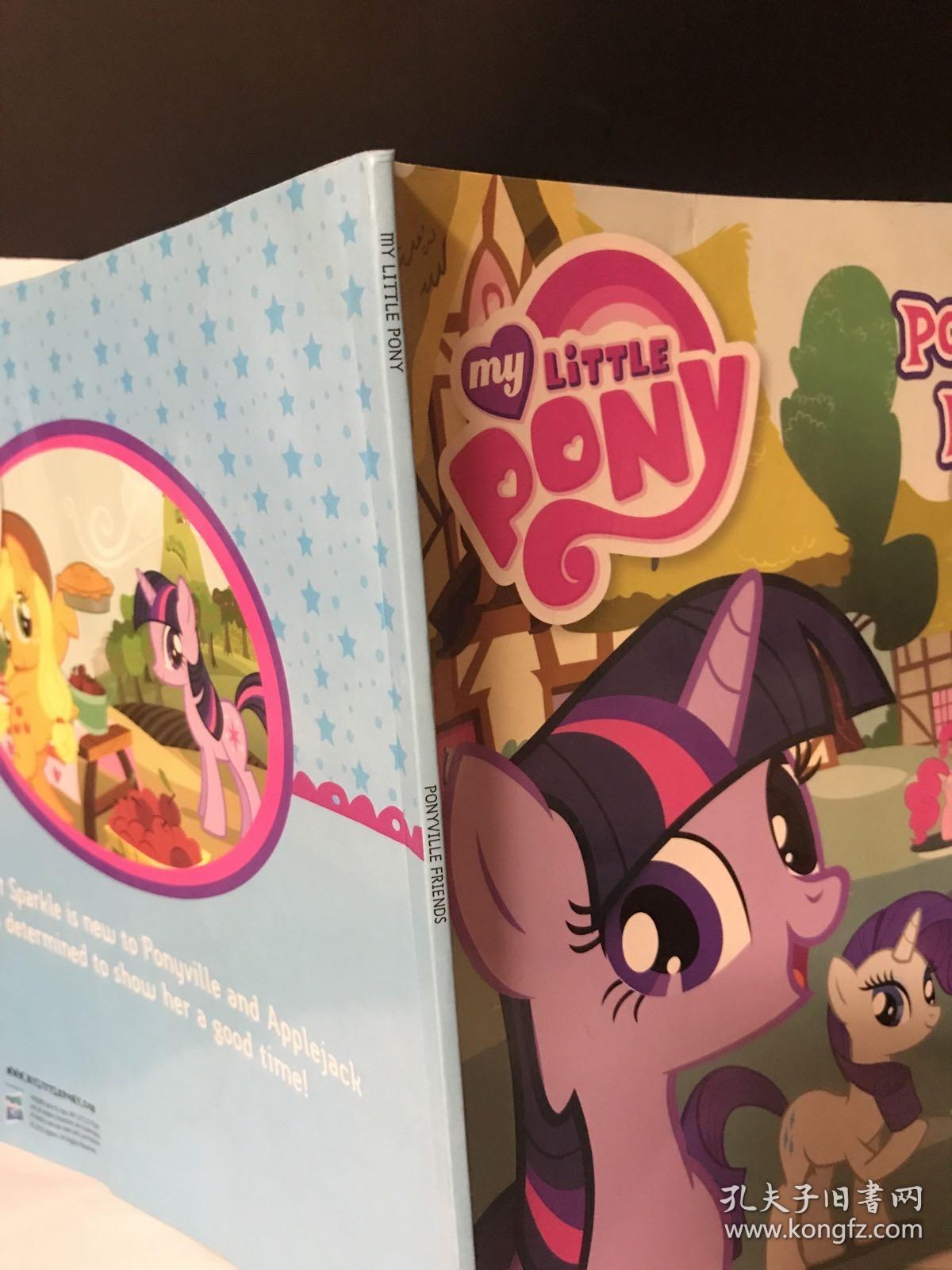 My Little Pony：Ponyville friends小马宝莉英文绘本