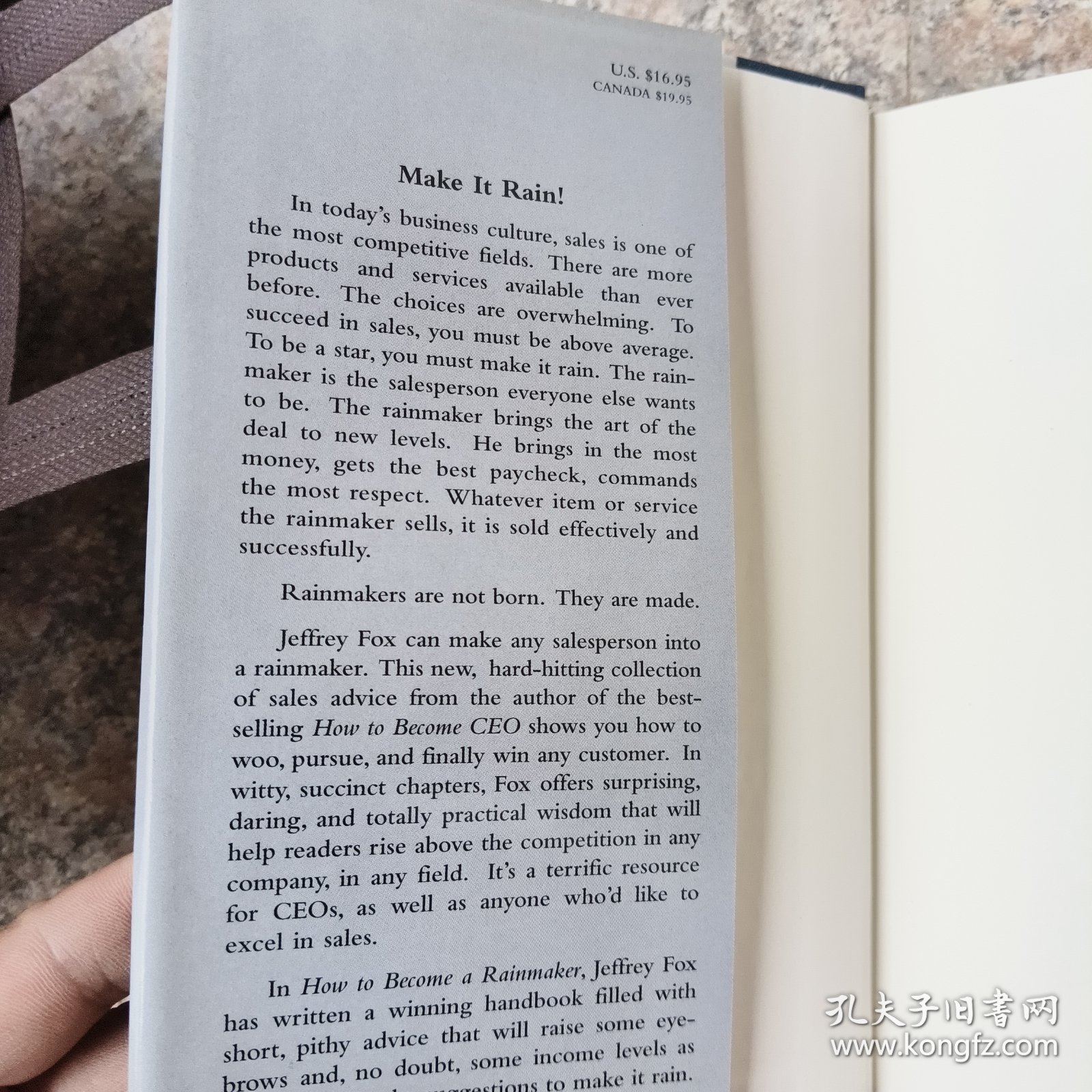 How to Become a Rainmaker：The Rules For Getting and Keeping Customers and Clients 精装近全新