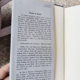 How to Become a Rainmaker：The Rules For Getting and Keeping Customers and Clients 精装近全新