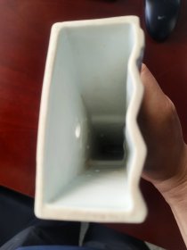 民国喻兴记号粉彩壁瓶