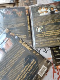 电影 DVD 弗朗西斯·科波拉作品：教父（1碟）+教父2（2碟）+教父3（1碟）[简装 4碟]（盘面干净 基本全新）