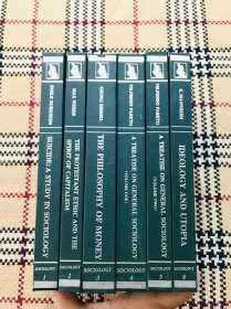西学基本经典：社会学类 全6册（精装英文原版影印本） 品相自鉴