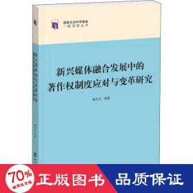 新兴媒体融合发展中的著作权制度应对与变革研究