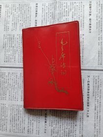 塑料皮(毛主席诗词)里面毛主席彩色图片多