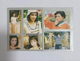 银边贴纸，翁美玲