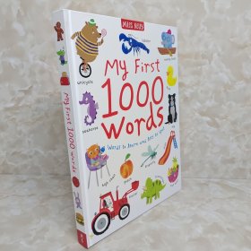 my first 1000 words 大16开精装绘本