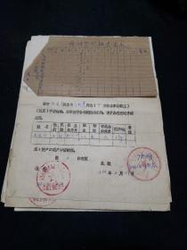 80年代结婚登记表（四十五份）