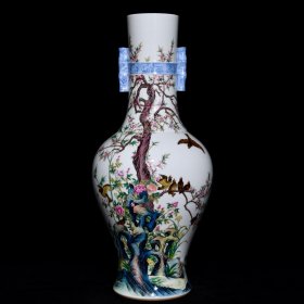 《精品放漏》雍正珐琅彩瓶——清代瓷器收藏